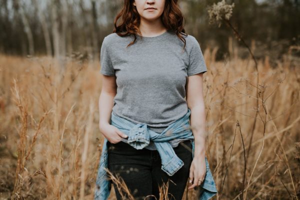 Woman In A Field