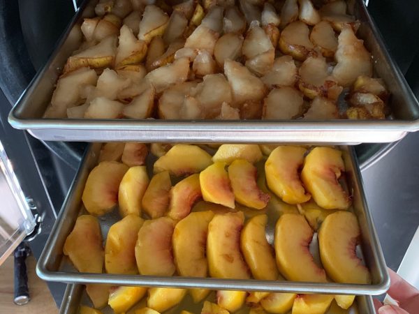 Peaches Being Cooked