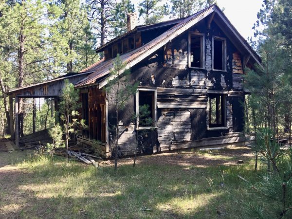 A Dilapidated Mountain House